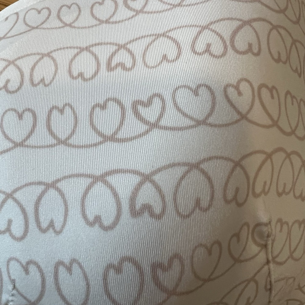 Olga Flirty Balconette Bra Women's Size 42H Heart Lined Underwire - Picture 3 of 5